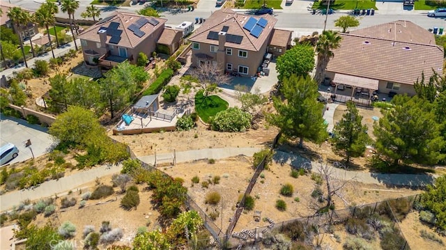 aerial view of property and surrounding area