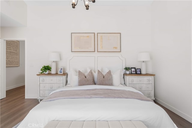 12391 Beck Ave, Garden Grove, CA 92840 - bedroom with baseboards and wood finished floors