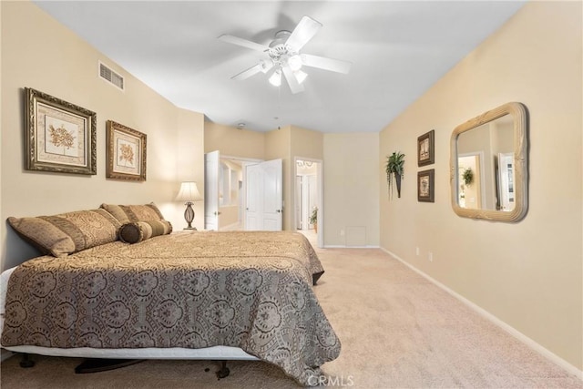 1444 Upland Hills Dr N, Upland, CA 91784 - carpeted bedroom featuring baseboards and a ceiling fan