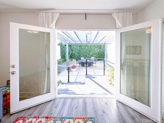 1927 W 84th Pl, Los Angeles, CA 90047 - entryway featuring wood finished floors