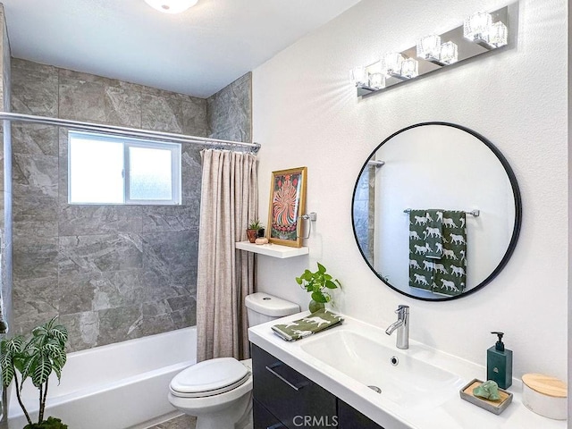 1927 W 84th Pl, Los Angeles, CA 90047 - full bath with toilet, shower / bath combination with curtain, and vanity
