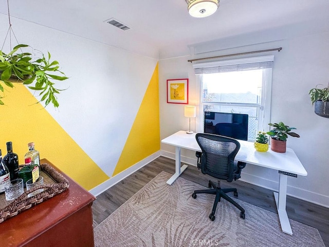 1927 W 84th Pl, Los Angeles, CA 90047 - office space featuring wood finished floors and baseboards