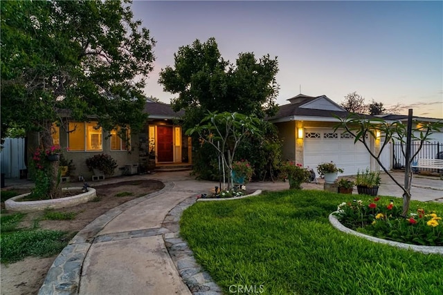 10049 Langdon, Mission Hills San Fernando, CA 91345 - ranch-style house with an attached garage, concrete driveway, and stucco siding