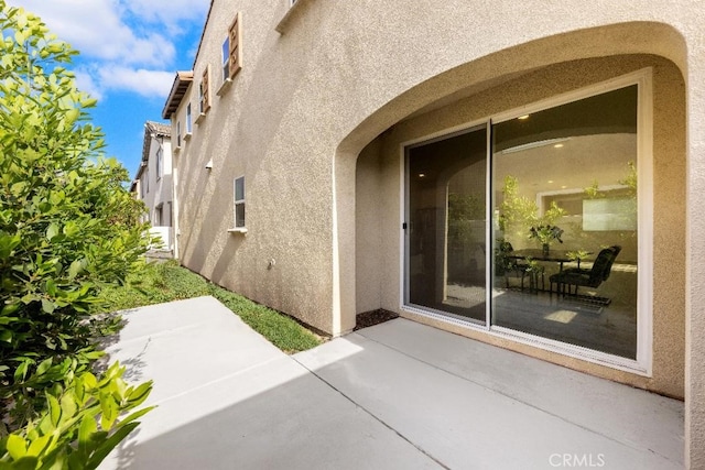 16075 Osprey Ave, Chino, CA 91708 - entrance to property featuring a patio and stucco siding