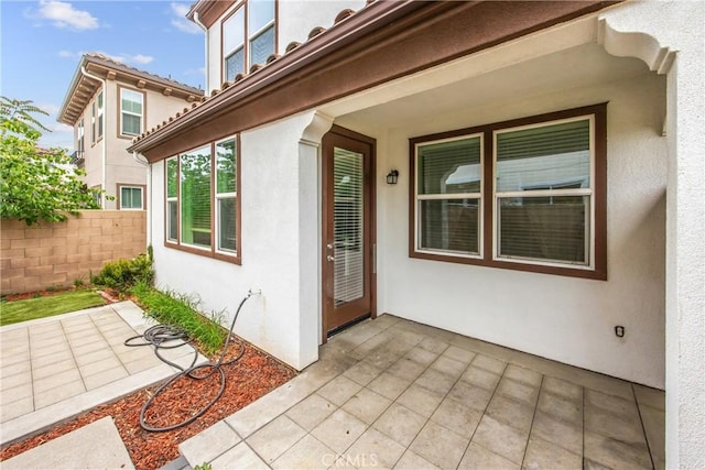 1438 Madrid Dr, Pomona, CA 91766 - entrance to property featuring stucco siding and a patio area