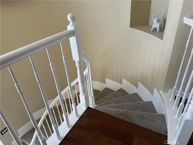 15620 Smoke Tree St, Hesperia, CA 92345 - staircase featuring carpet flooring
