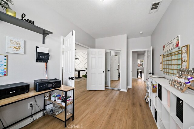 27286 Wedgewood Way, Murrieta, CA 92562 - office featuring light wood-style flooring and baseboards