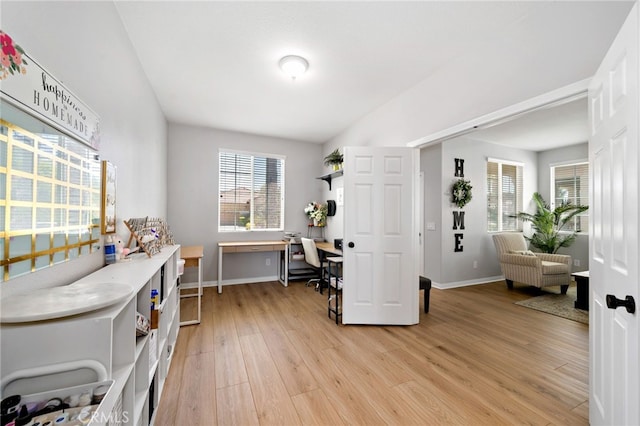 27286 Wedgewood Way, Murrieta, CA 92562 - office featuring light wood-style flooring and baseboards