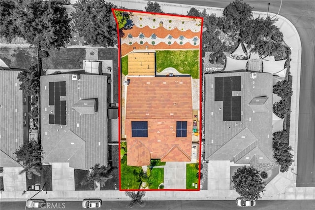 27286 Wedgewood Way, Murrieta, CA 92562 - aerial view of property's location with property parcel outlined