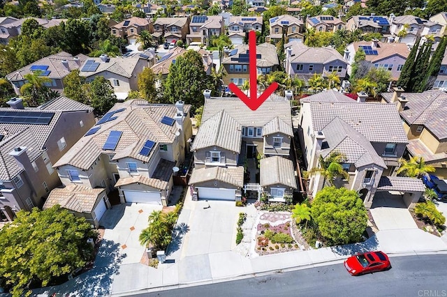 7132 Torrey Mesa Ct, San Diego, CA 92129 - aerial view of residential area