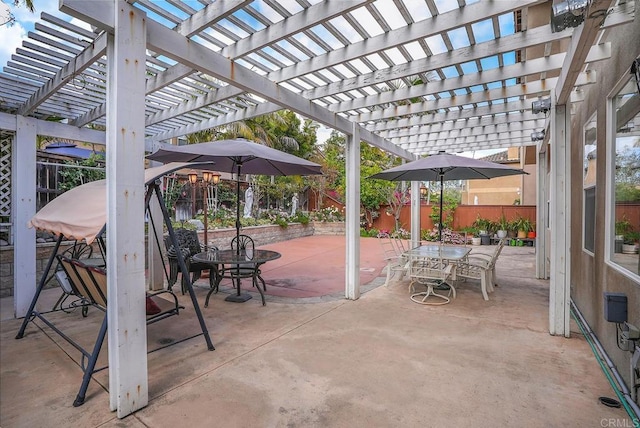 7132 Torrey Mesa Ct, San Diego, CA 92129 - view of patio featuring outdoor dining space