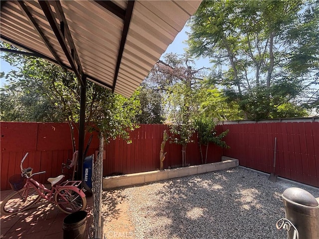 16739 Upland, Fontana, CA 92335 - fenced backyard featuring a patio area