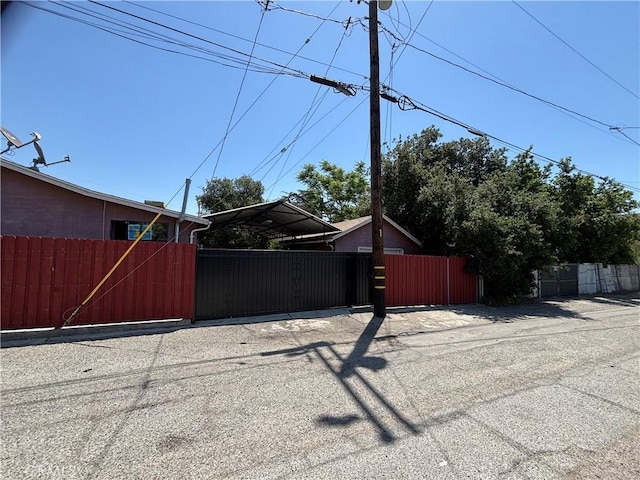 16739 Upland, Fontana, CA 92335 - view of yard with a gate