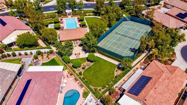 30268 Cherry Opal Ln, Menifee, CA 92584 - bird's eye view of a pool