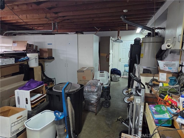 17352 Rob Roy Cir, Huntington Beach, CA 92647 - basement featuring secured water heater