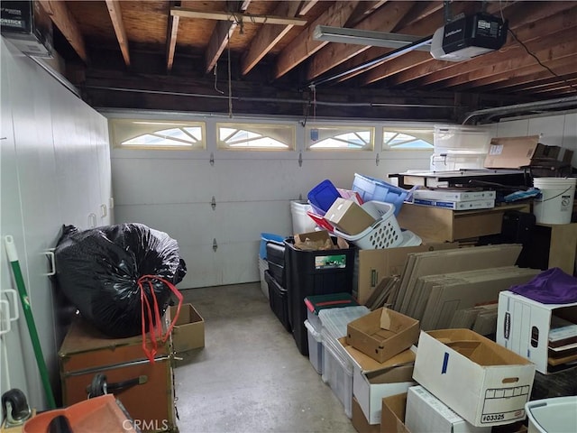 17352 Rob Roy Cir, Huntington Beach, CA 92647 - garage featuring a garage door opener