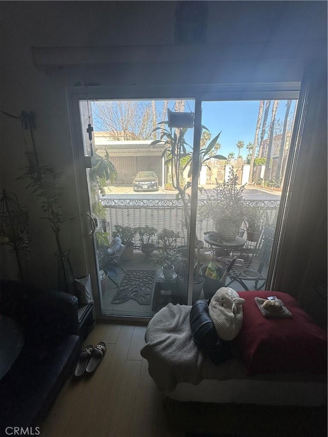 17888 Alburtis Ave Unit B112, Artesia, CA 90701 - detailed view of wood finished floors
