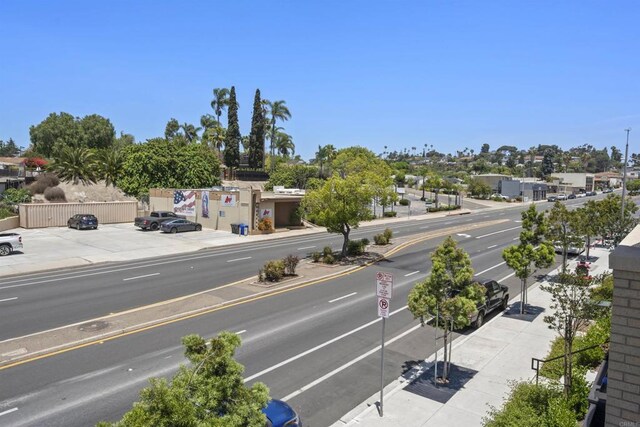 7641 University Ave Unit 105, La Mesa, CA 91942 - view of asphalt road with sidewalks and curbs