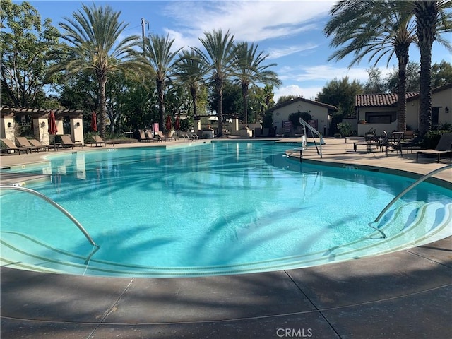 3407 Paseo Dr, Brea, CA 92823 - community pool featuring a patio