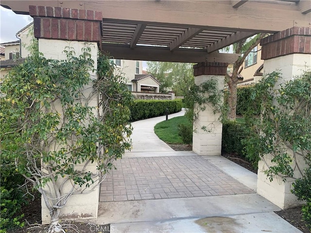 3407 Paseo Dr, Brea, CA 92823 - view of community featuring a pergola