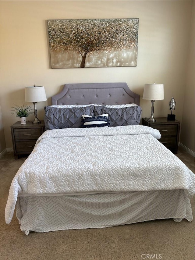 3407 Paseo Dr, Brea, CA 92823 - bedroom featuring carpet and baseboards