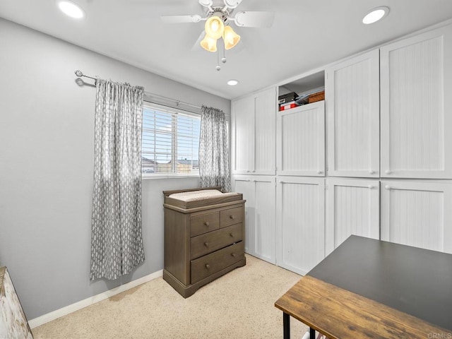 1562 Richandave Ave, El Cajon, CA 92019 - walk in closet featuring ceiling fan