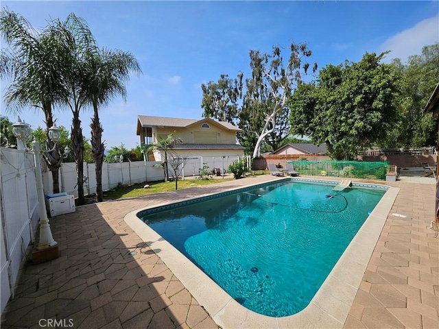 9740 La Canada Way, Shadow Hills, CA 91040 - view of pool featuring a fenced backyard and a patio