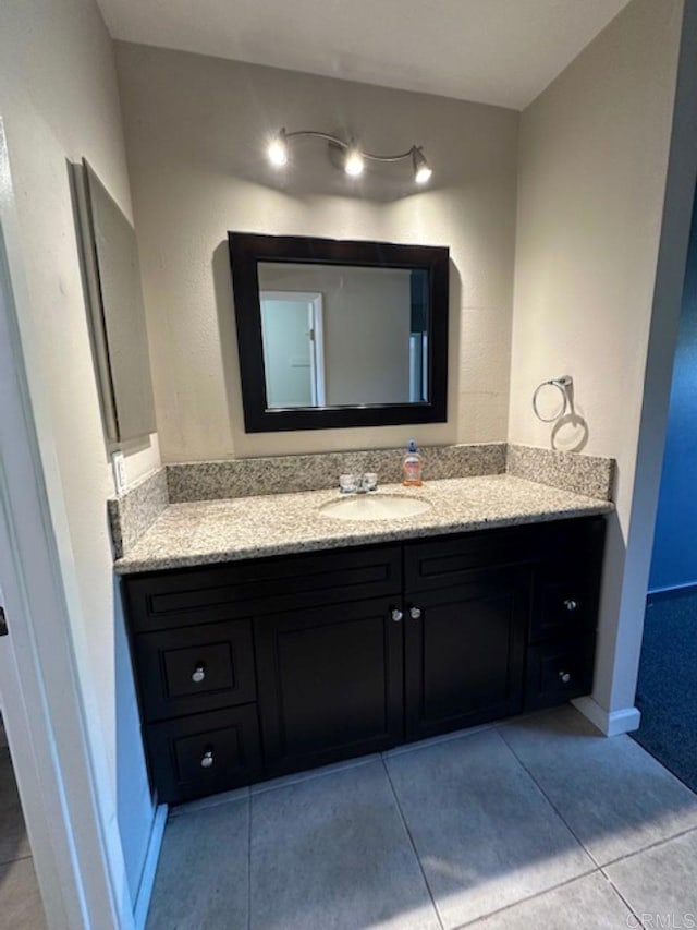 9731 Winter Gardens Blvd Unit 54, Lakeside, CA 92040 - bathroom featuring tile patterned floors and vanity