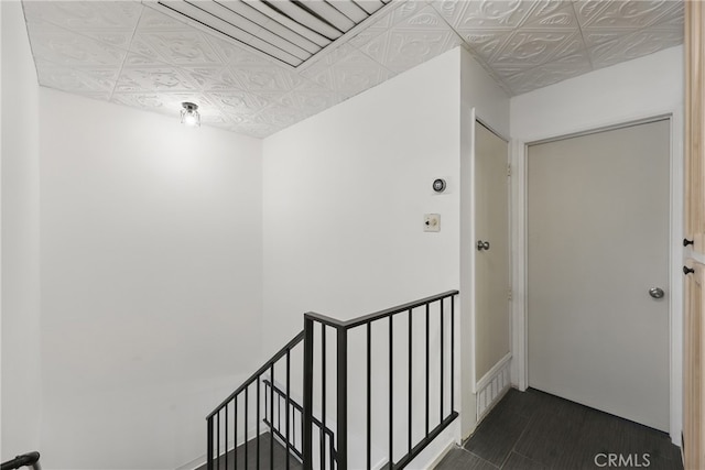 8121 Canby Ave Unit 4, Reseda, CA 91335 - stairway with an ornate ceiling