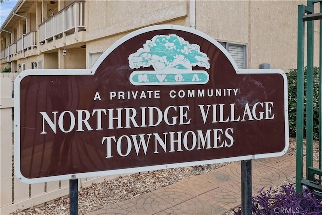 8121 Canby Ave Unit 4, Reseda, CA 91335 - view of community sign