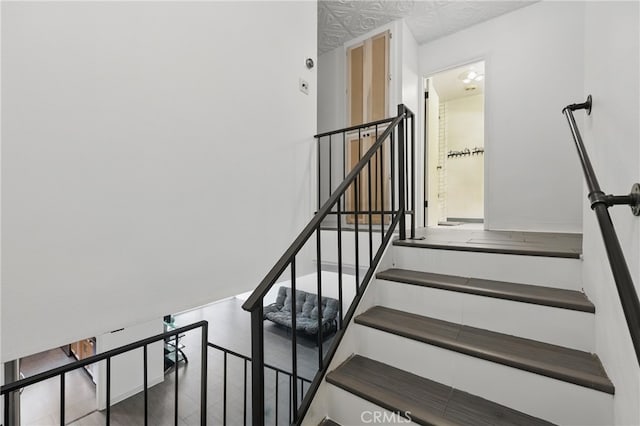 8121 Canby Ave Unit 4, Reseda, CA 91335 - stairway with wood finished floors