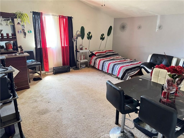 45529 Sancroft Ave, Lancaster, CA 93535 - bedroom featuring carpet and lofted ceiling