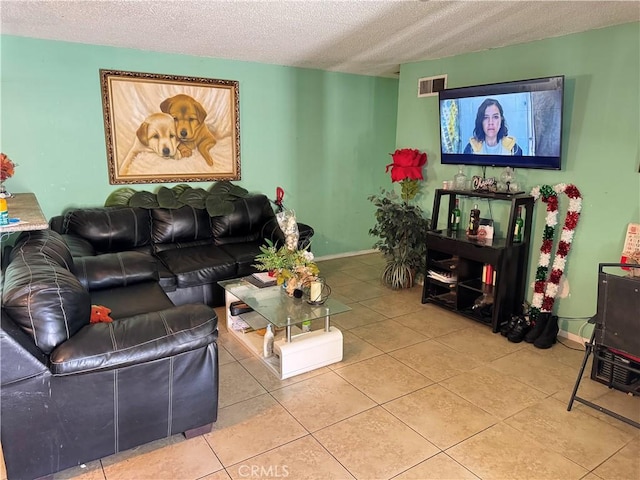 45529 Sancroft Ave, Lancaster, CA 93535 - tiled living area with a textured ceiling and baseboards