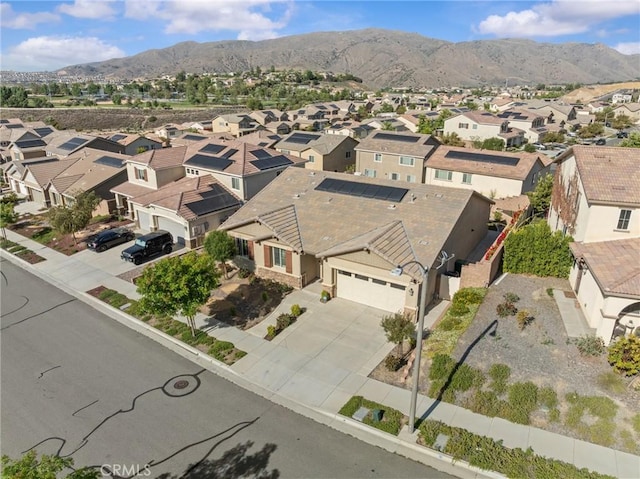 11066 Guffey Ranch Way, Corona, CA 92883 - aerial perspective of suburban area featuring a mountainous background