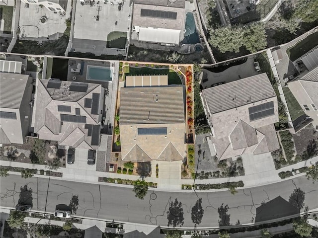 11066 Guffey Ranch Way, Corona, CA 92883 - aerial overview of property's location featuring property boundaries highlighted