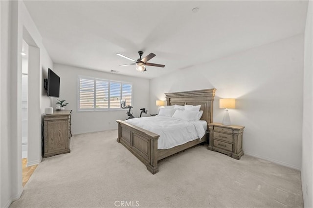 11066 Guffey Ranch Way, Corona, CA 92883 - bedroom featuring light colored carpet and a ceiling fan