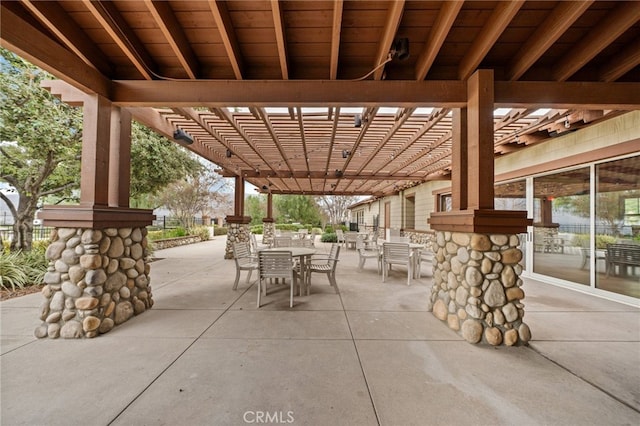 11066 Guffey Ranch Way, Corona, CA 92883 - view of patio featuring outdoor dining space