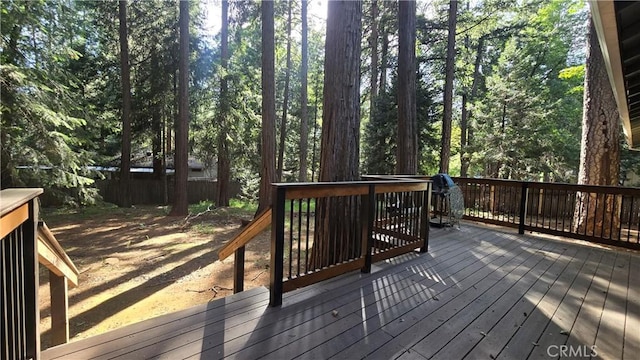 14093 Wingate Cir, Magalia, CA 95954 - view of wooden terrace