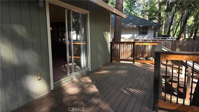 14093 Wingate Cir, Magalia, CA 95954 - view of wooden deck