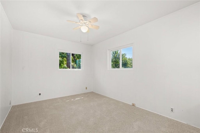 1424 E Vine Ave, West Covina, CA 91791 - carpeted spare room featuring ceiling fan