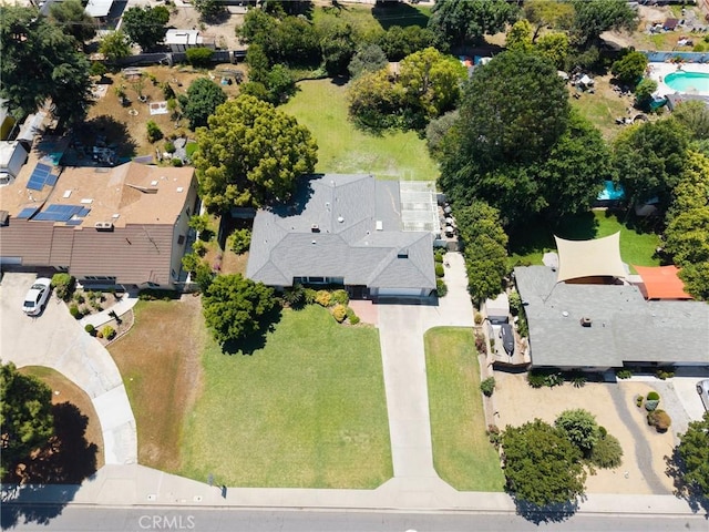 1424 E Vine Ave, West Covina, CA 91791 - aerial view of property's location featuring nearby suburban area and a pool