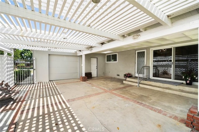 1424 E Vine Ave, West Covina, CA 91791 - view of patio / terrace featuring a gate and a pergola