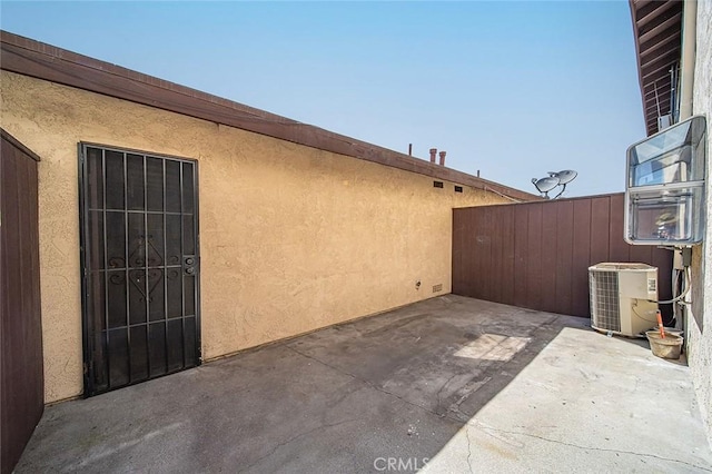 11408 Herb St Unit 7, South El Monte, CA 91733 - view of patio / terrace featuring central air condition unit