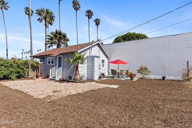 618 S C St, Oxnard, CA 93030 - back of house with a patio area