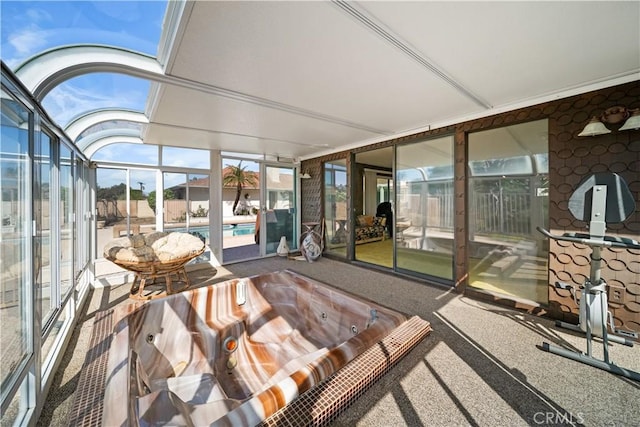21166 E Rimpath Dr, Covina, CA 91724 - sunroom / solarium featuring healthy amount of natural light