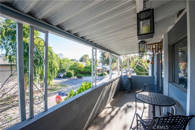 4252 Fair Ave Unit 2, North Hollywood, CA 91602 - view of patio with a balcony