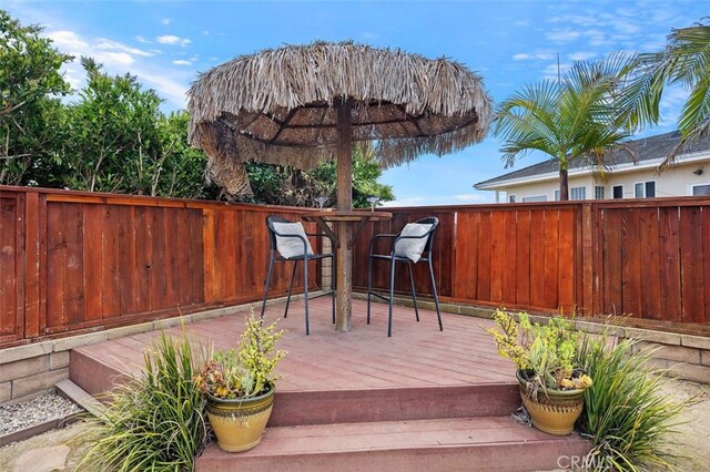 2818 Via Blanco, San Clemente, CA 92673 - view of deck