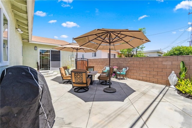 11628 Cedarvale St, Norwalk, CA 90650 - view of patio / terrace featuring grilling area