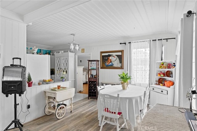 211 S K St, Lompoc, CA 93436 - dining room featuring light wood-style flooring