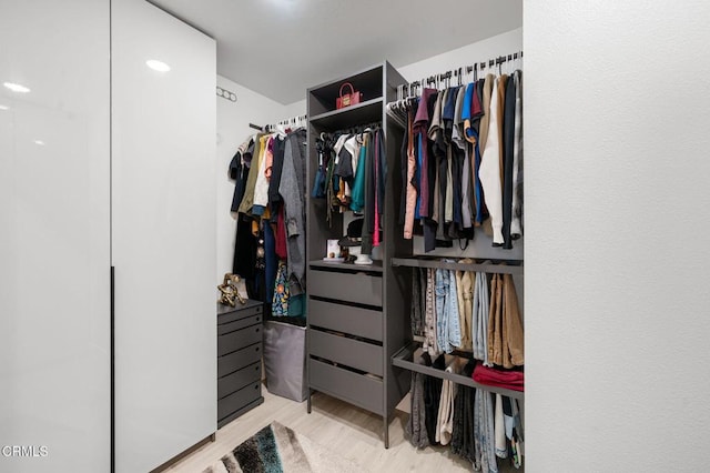 13124 Central Ave Unit 201, Hawthorne, CA 90250 - spacious closet with wood finished floors
